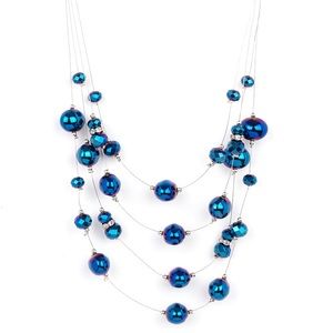 💥3/$15💥 Cosmic Real Estate - Blue Necklace